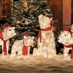 winter wonderland polar bears winter wonderland polar bears