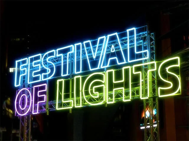 Festival of Lights Installation
