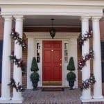 Front Porch Christmas Decorating