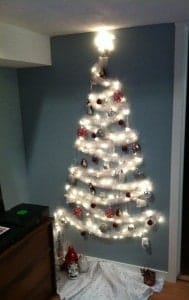 Christmas Tree with Garland