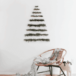 Modern Wall Christmas Tree Modern Wall Christmas Tree