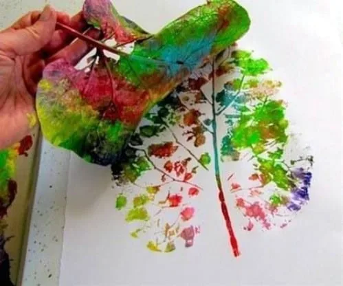 Painted Leaf Tree Painted Leaf Tree: