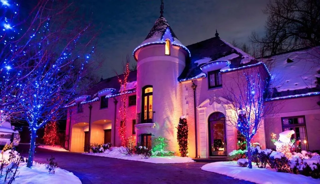 Christmas Light Ideas for Halloween
