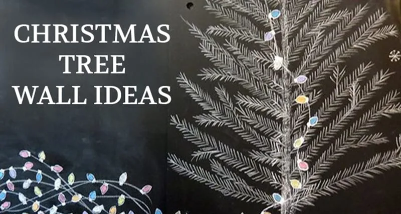 Wall Christmas Tree Ideas
