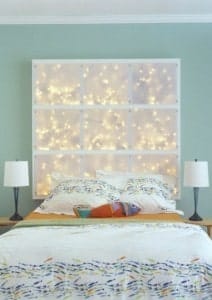 Christmas Lights for Headboard