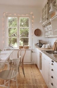 Lights around window seal