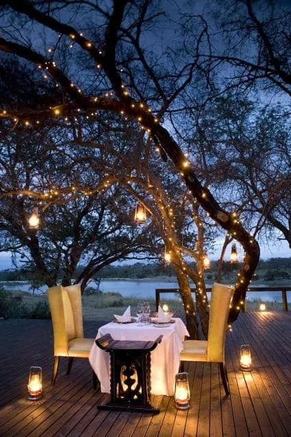 Romantic Creative Outdoor Lighting