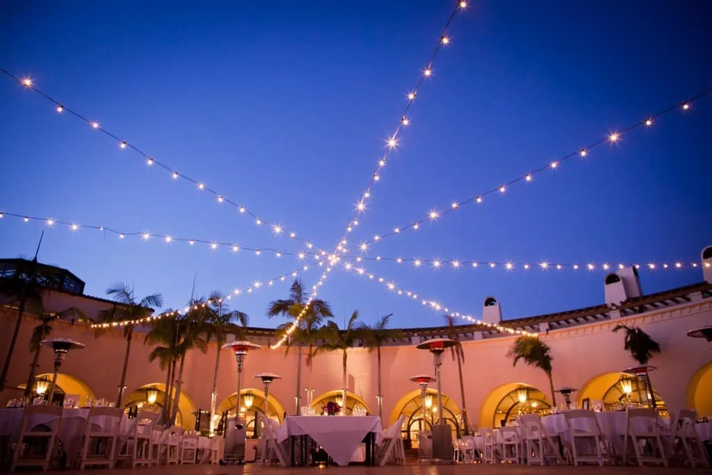 christmas lights for wedding