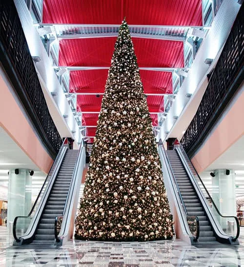 CHRISTMAS LIGHT INSTALLATION FOR MALLS