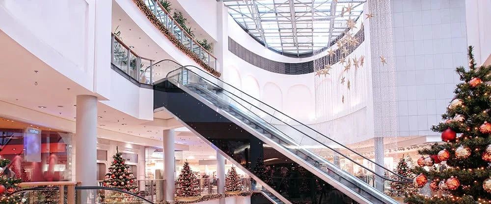 CHRISTMAS LIGHT INSTALLATION FOR MALLS
