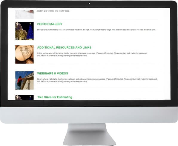 We Hang Christmas Lights Commercial Training Event