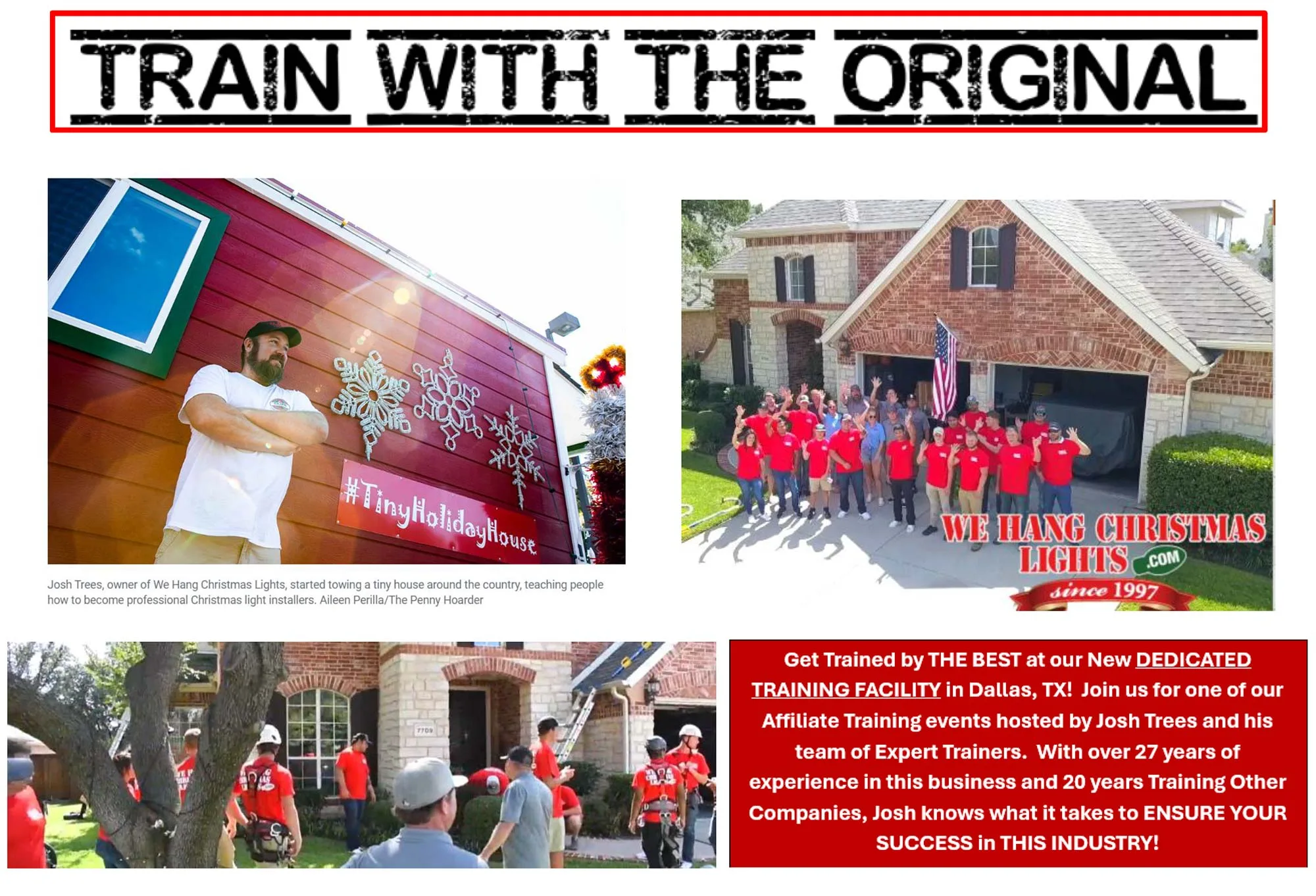 Training Programs with the original
